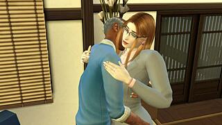 hey, wanna see grandpa bang my fiancée in wild positions?