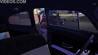 Hot Rod Dancer Alexxa Shakes Her Ass In 3D Cartoon