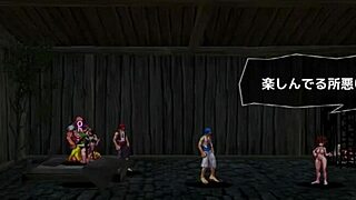 Journey to the west wukong's lewd prelude. Side scroller hentai game ep 2 with bandit king's exhibitionist kink.