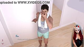 big tits cosplay in see through anime fetish