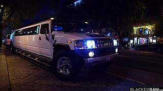 she just wanted to be shared by four black guys in this wild scene