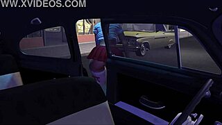 Hot Rod Dancer Alexxa Shakes Her Ass In 3D Cartoon
