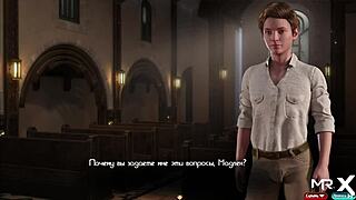 Treasureofnadia - E2 Mature Licking Pussy on Desk in Wild Scene