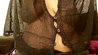 Beautiful Asian woman with large chest and sex appeal