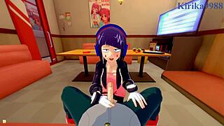 momo yaoyorozu and kyoka jiro in my hero academia hentai