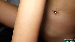 skinny thai teen tries her first big foreign cock on tuktukpatrol.