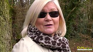 Big Titty Blonde Eats Ass In Black Lingerie