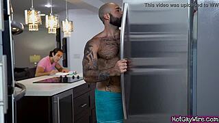 i'm that guy getting aroused by my hairy stepdad in rough gay sex