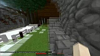 Young Bald Guys And The Priest Showing His Staff In The Country Ranch