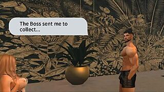 Classy Blonde Bent Over for Muff Diving