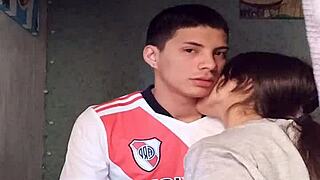 Soccer Player Gets Masturbated and Blowjob