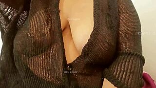 Beautiful Asian woman with large chest and sex appeal