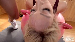 wanna join chessie kay for a wild blowjob orgy at the gym?