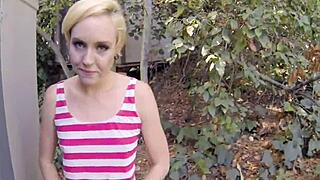 A fantastic 10-pounder cock fucking scene for Miley May