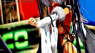 Check out this dancing whore's pussy!