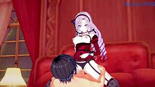 Hyakumantenbara Salome Intense Sex With Nijisanji Vtuber Hentai Creampie