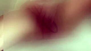 sohimi, blonde nurse in uniform and lingerie, masturbating with vacuum vibrator in pov