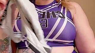 want extreme blowjob? horny blonde rides cock cowgirl, moaning loud.