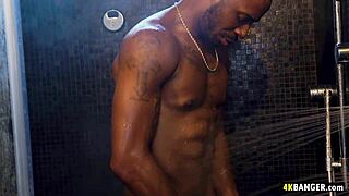 black anal enthusiast kira noir bends over for gay cowgirl ride on xxl bbc.