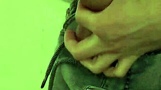 saw guy jerking off, joined in with blowjob?