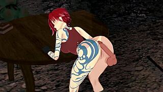 sex with tattoed lilith - 3d hentai