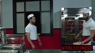 Watch these gay hunks handling big cocks expertly.