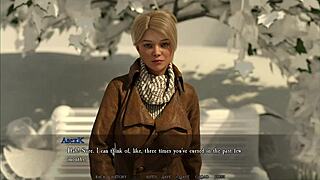 my step-cousin looks adorable nude in hentai game