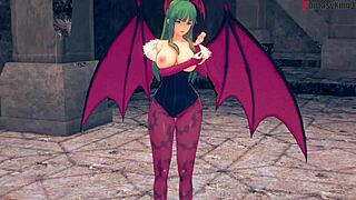 dude, morrigan sent us into a wild 3d world for a full hour of fantasy fking!