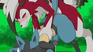 Detailed gay furry doggystyle compilation