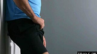 beautiful transgender person with big features in italian style