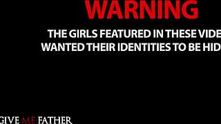 public pickup leads to face fuck and rough sex with blonde girl loving big dick 😍