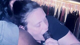 Can A Midget Slut Handle This Monster Gumjob?