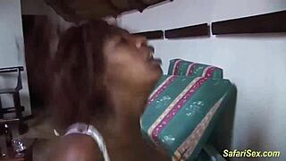 Wild African Sex Party Orgy with Ripped Clothes