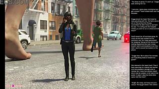 big apple small gesture in 3d cartoon sex 😏