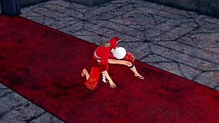 dude, morrigan sent us into a wild 3d world for a full hour of fantasy fking!