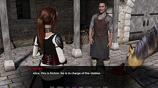 lets play knights tale part 3 with redhead fingering 😊