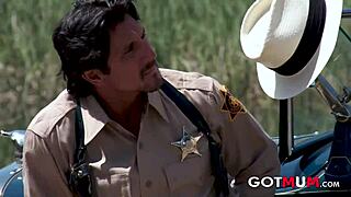 got mum in cowboy role-play during outdoor orgy