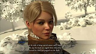 my step-cousin looks adorable nude in hentai game