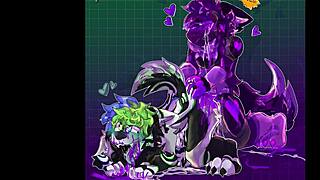 Detailed gay furry doggystyle compilation