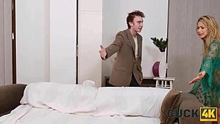 Latina gets caught in intense assfucking with old man