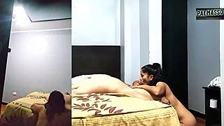 Couldn't Resist Sucking Stranger's Cock On The Street - He Breaks My Hairy Pussy In All Positions