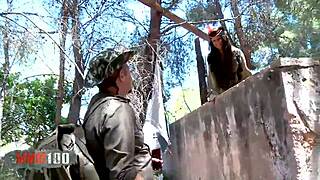 Perfect spanish pornstar susi gala performs in the woods