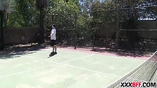 Summer Camp Tennis Sluts With Best Friends And Big Cocks