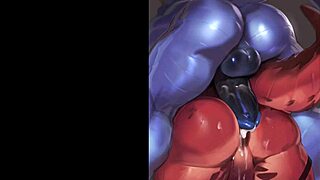 Detailed gay furry doggystyle compilation