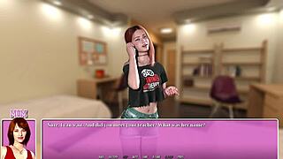 Hot ebony teacher denise dominates in summer city