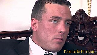 kumalott's group scene with brunette in a threesome setting