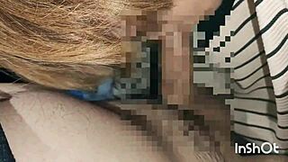 japanese amateur couple does outdoor blowjob and handjob 😏