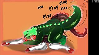 Detailed gay furry doggystyle compilation