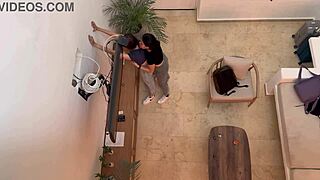 two hot lesbians fucking on vacation 😈