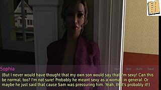 wife and stepmother in lingerie action